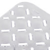 Half-size Super Pan® clear low-temperature plastic false bottom