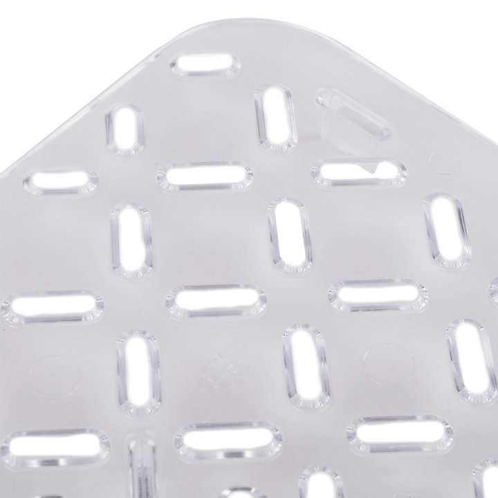 Half-size Super Pan® clear low-temperature plastic false bottom