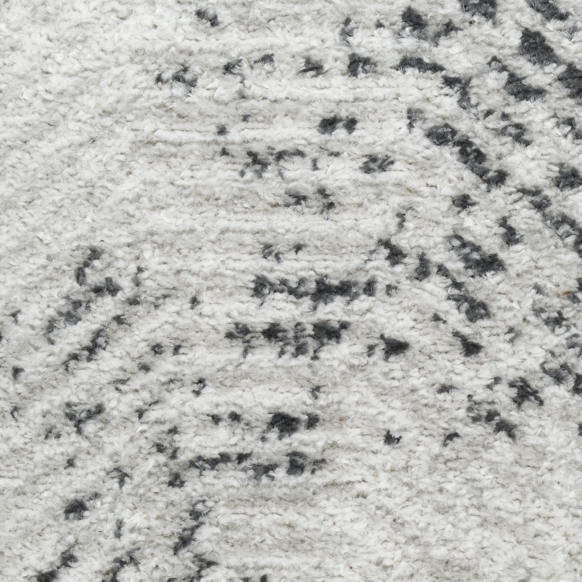 Nourison Dekor 7'10" x 9'10" Grey Charcoal Modern Indoor Rug