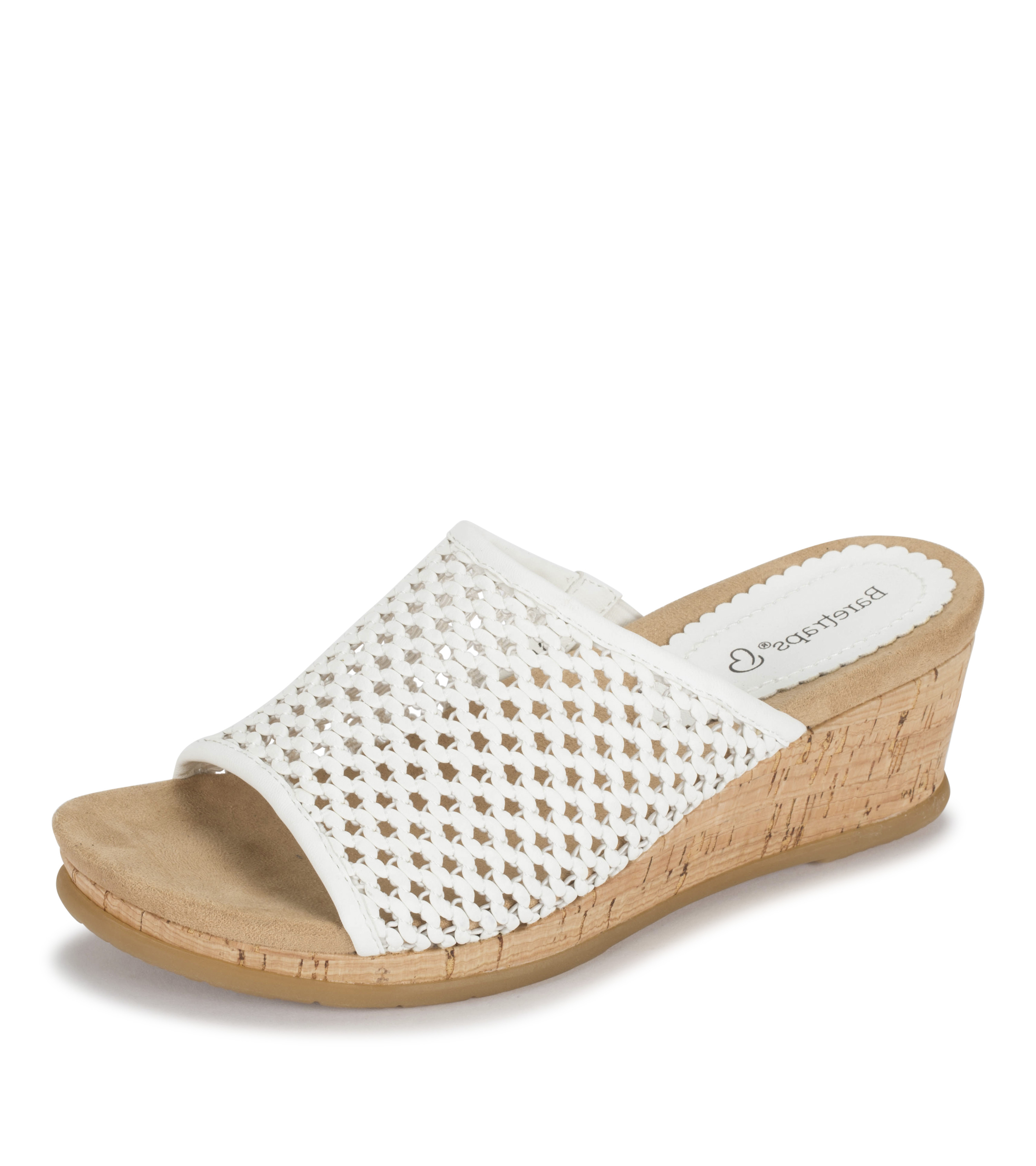 Baretraps FLOSSEY Women's Sandals White Size 9 M (BT25630)