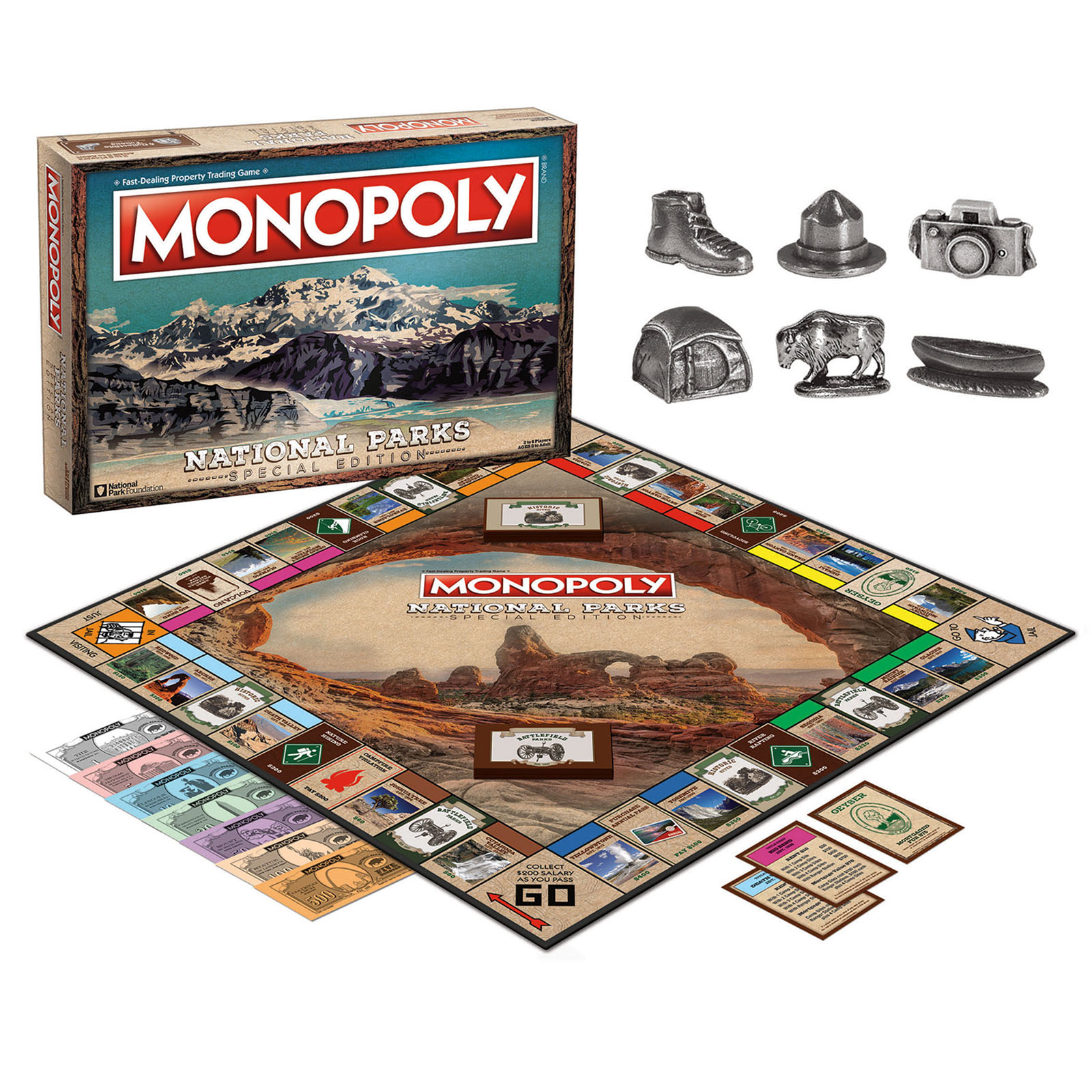 USAopoly MONOPOLY: National Parks Edition image number null