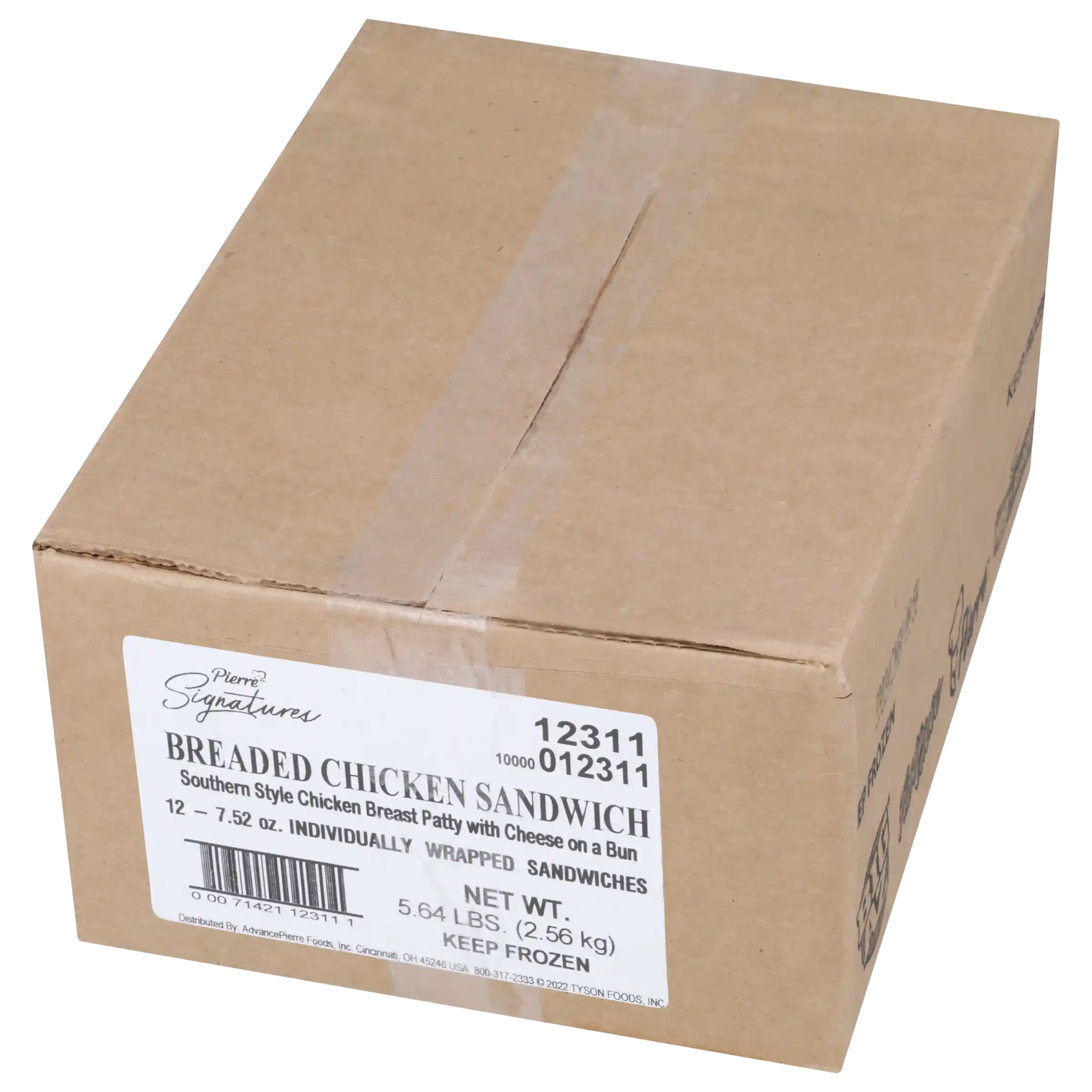 Pierre Signatures® Breaded Chicken And Cheese Sandwich_image_5