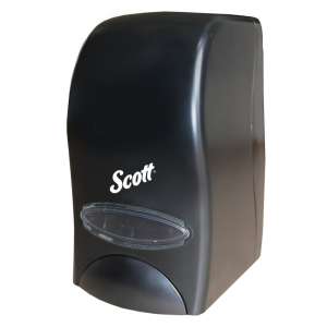 KIM92145, Kimberly Clark, Scott Essential, 1000ml, Black, Manual Dispenser