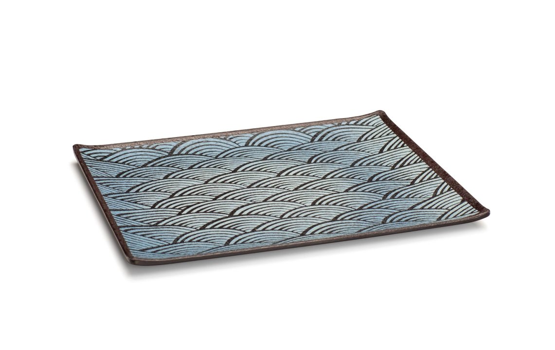 Plateau rectangulaire Mélamine 53 x 32 cm