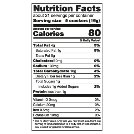 Nutrition Facts