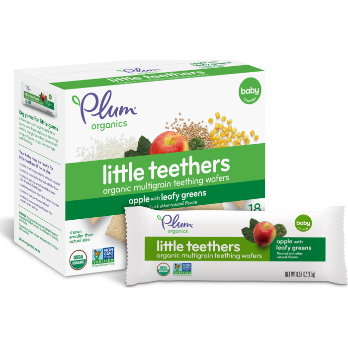 Apple with Leafy Greens Wafers