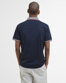 Cornsay Short-Sleeved Polo Shirt Classic Navy