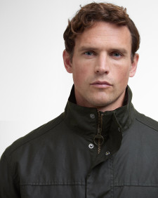Sander Waxed Jacket Fern