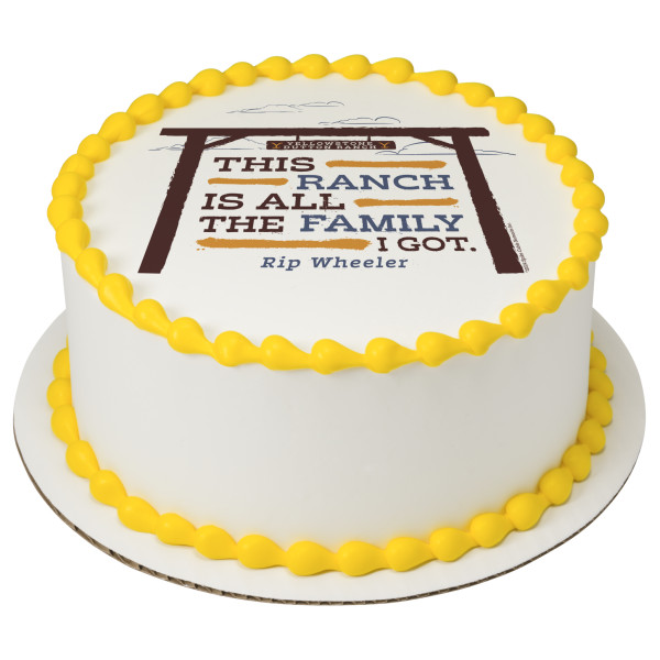 Yellowstone PhotoCake® Edible Image®