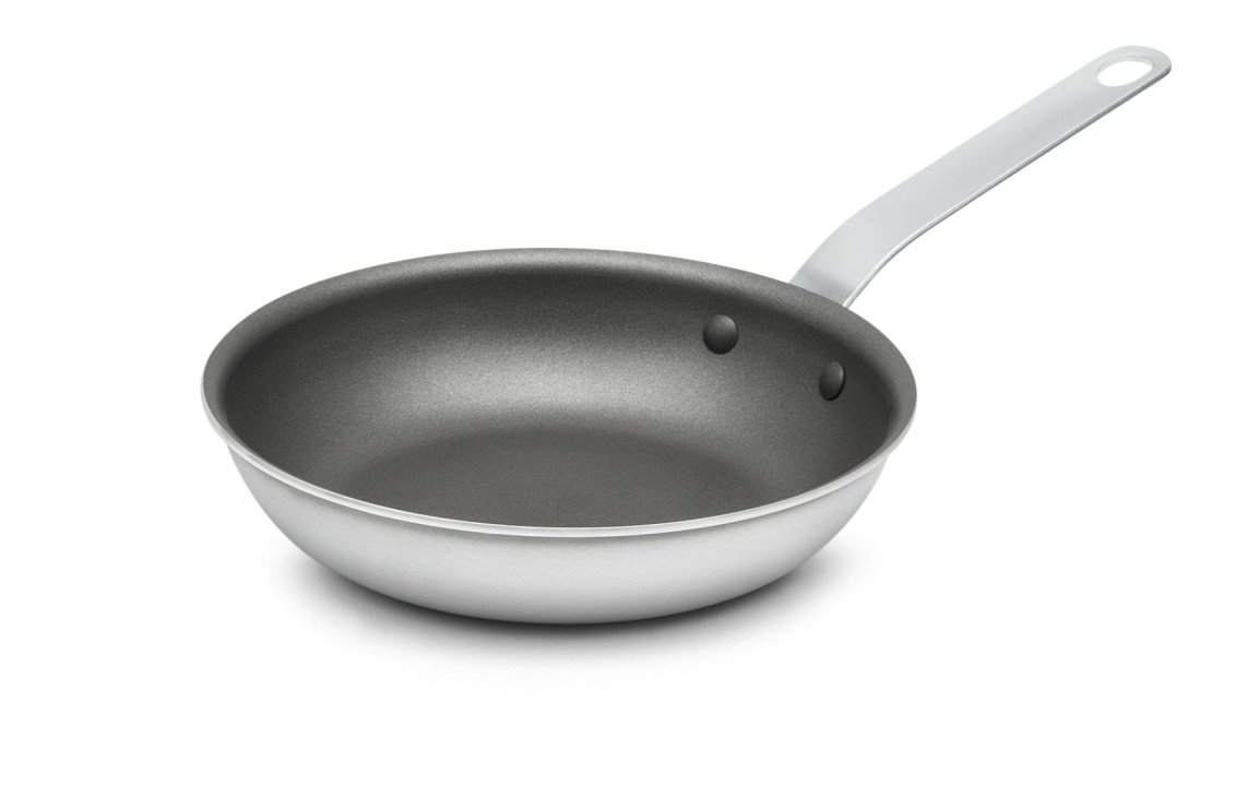 8-inch Wear-Ever® aluminum fry pan with PowerCoat2™ nonstick coating and plated handle