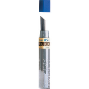 Refill Lead Blue (0.5mm) Fine, 12 Pieces