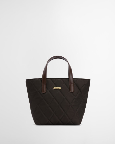 Mini-borsa tote trapuntata