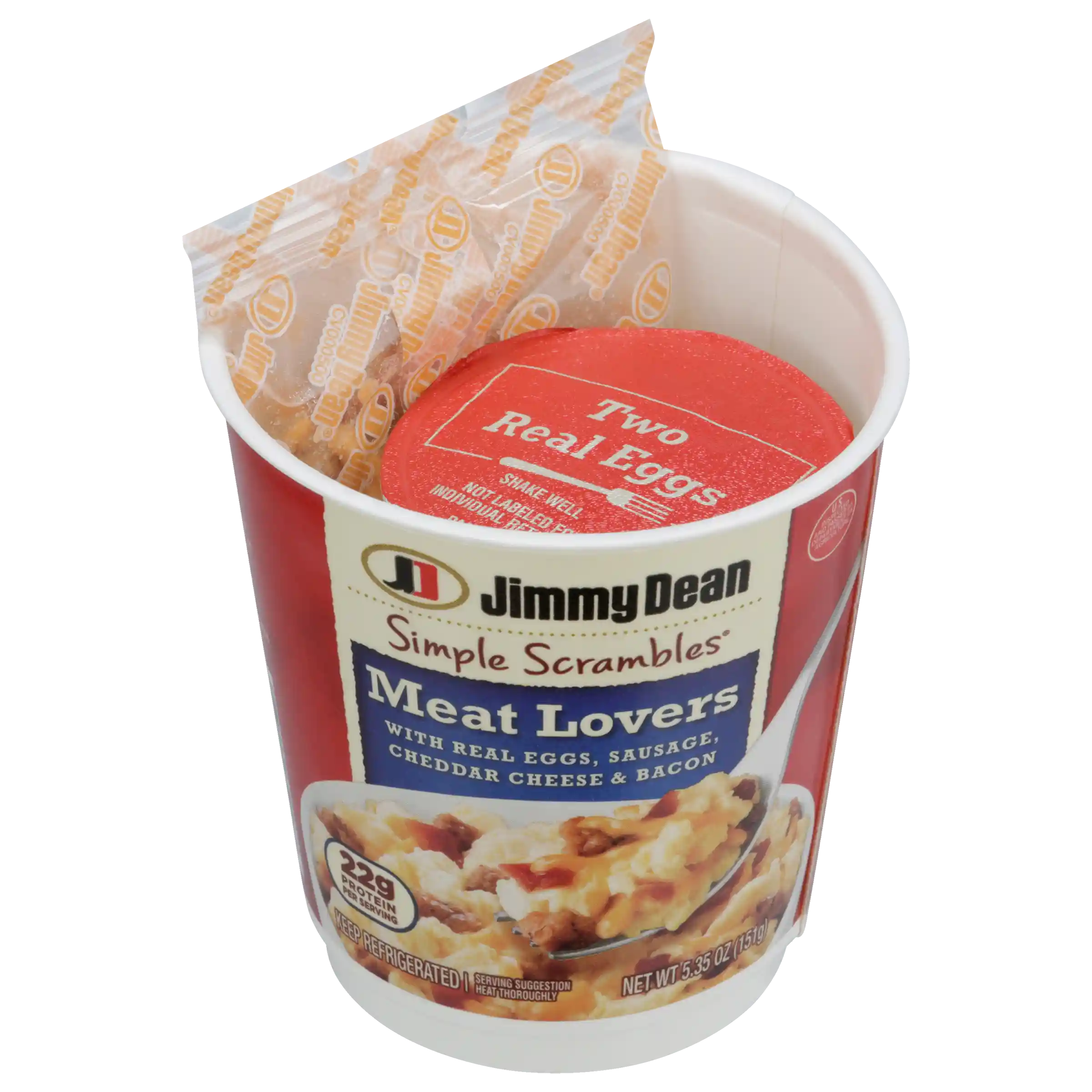 Jimmy Dean Simple Scrambles® Meat Lovers, 5.35 oz. _image_01