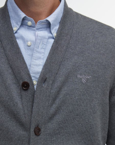 Cardigan con scollo a V in cotone Pima 