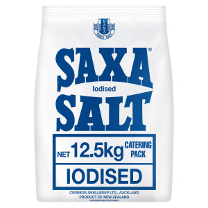 saxa® iodised salt catering pack 12.5kg image