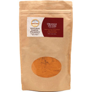 Earth & Mineral Pigments, Orange Ochre, 1 lb