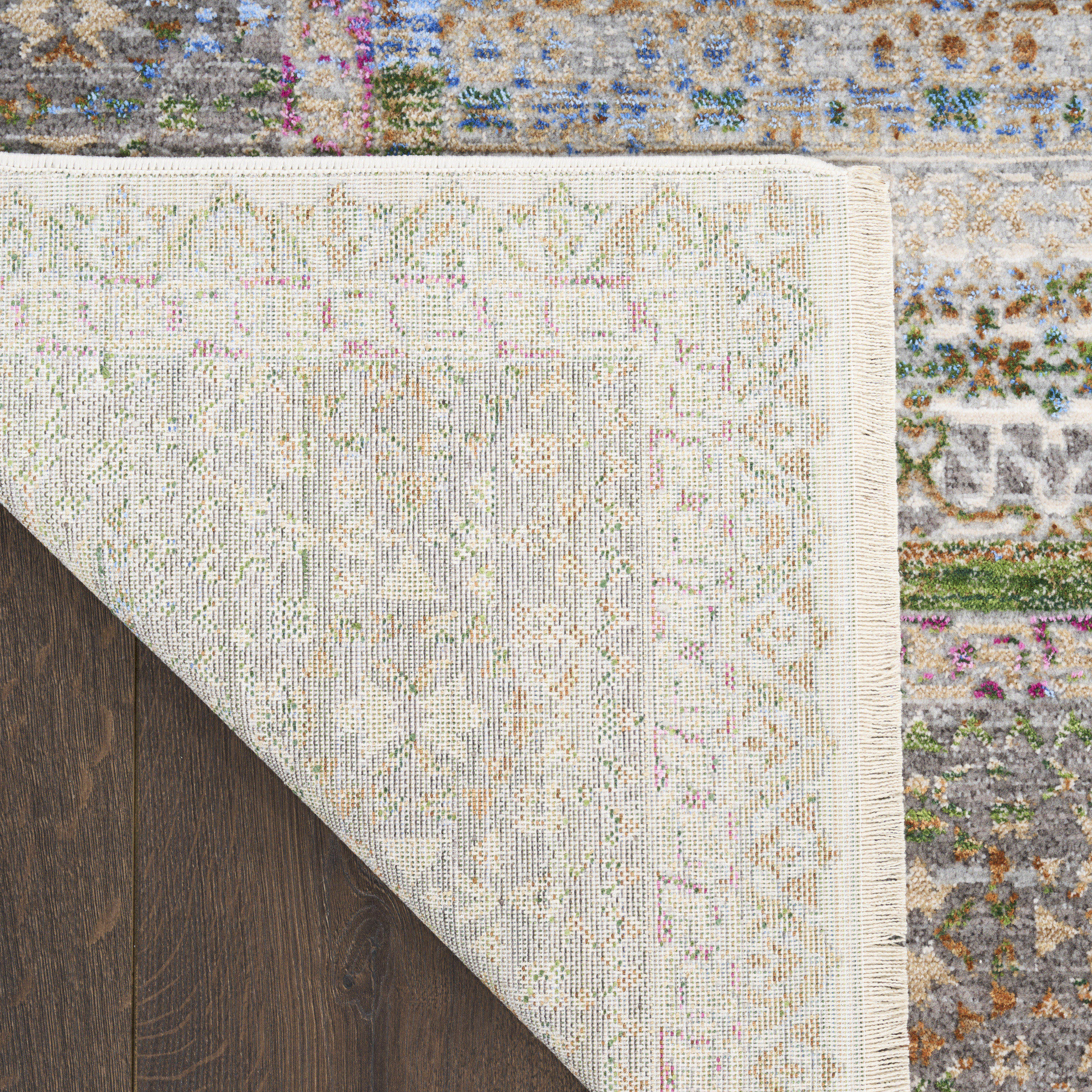 Nourison Vintage Harmony 5'3" x 7'6" Multicolor Bohemian Indoor Rug