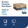 Tork, Everwipe Surface Cleaning Wet Wipe Jumbo Rolls,  900 Wipes/Container