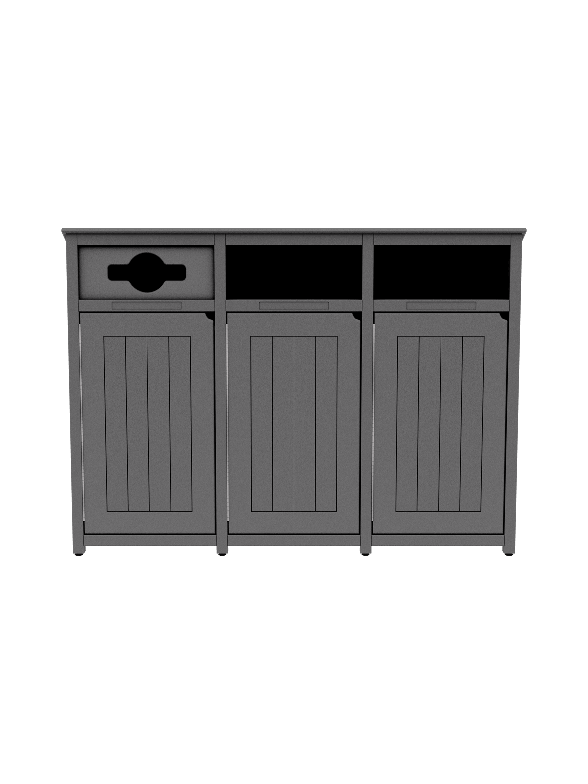 AURA – Triple – Unit – Mixed-Full-Full – Grey