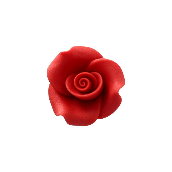 Red 1" Rose Made Simply™ SugarSoft® Premium Edible Decorations