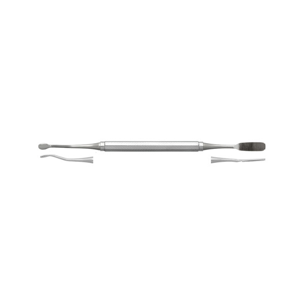 Nordent #64 Miller Bone File 7.5mm x 5.5mm ends