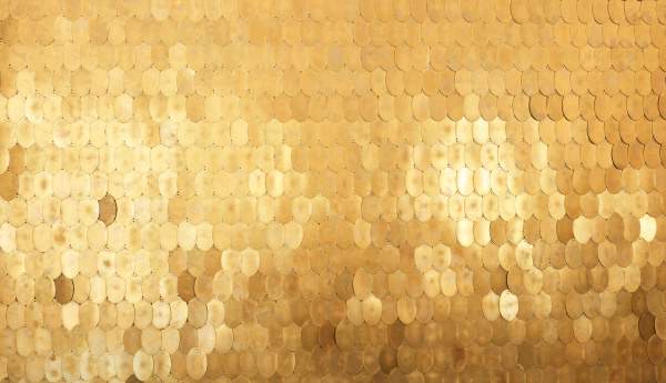 erica tanov + clé | shimmer | small brass sequin 
