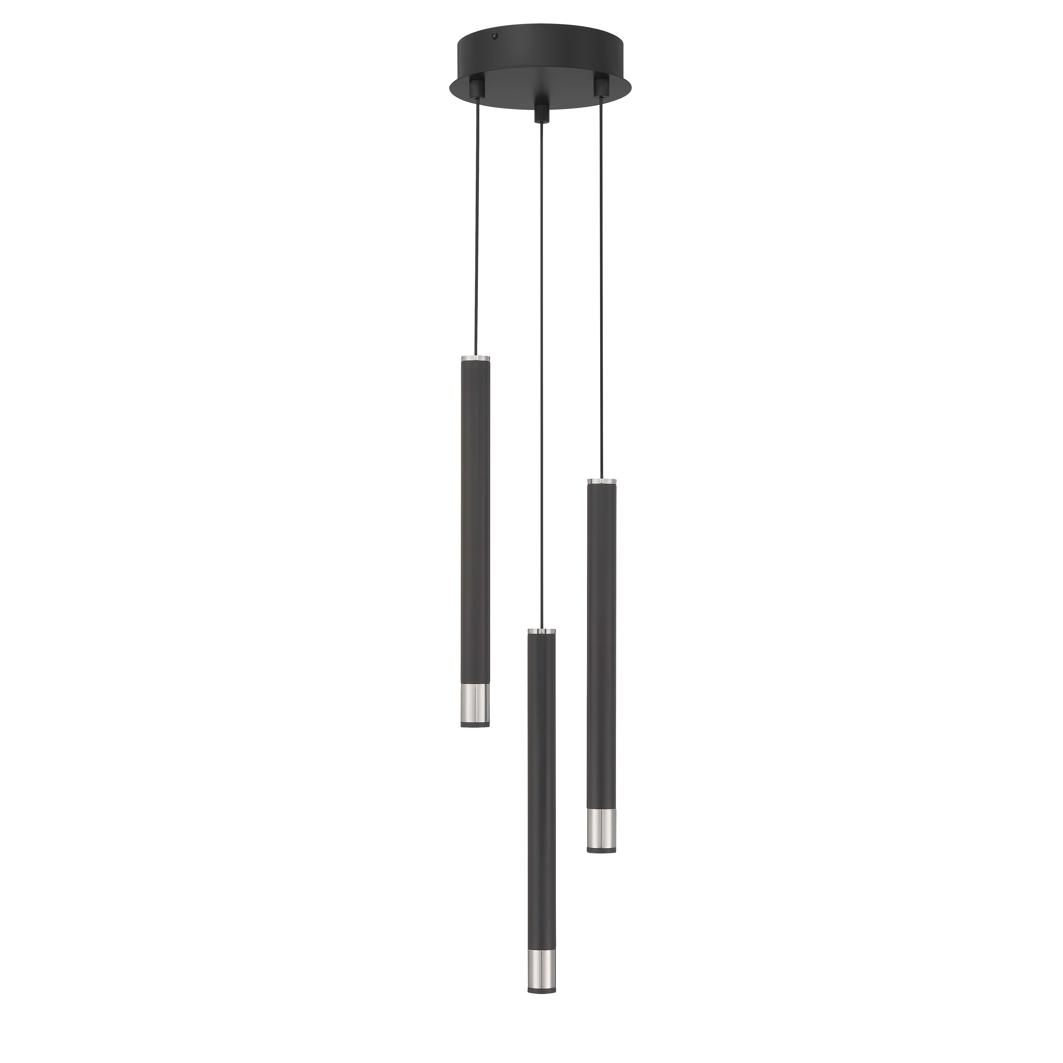 Wand - LED 3 Light Pan Pendant
