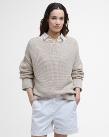 Emmie Crew-Neck Jumper Light Sand