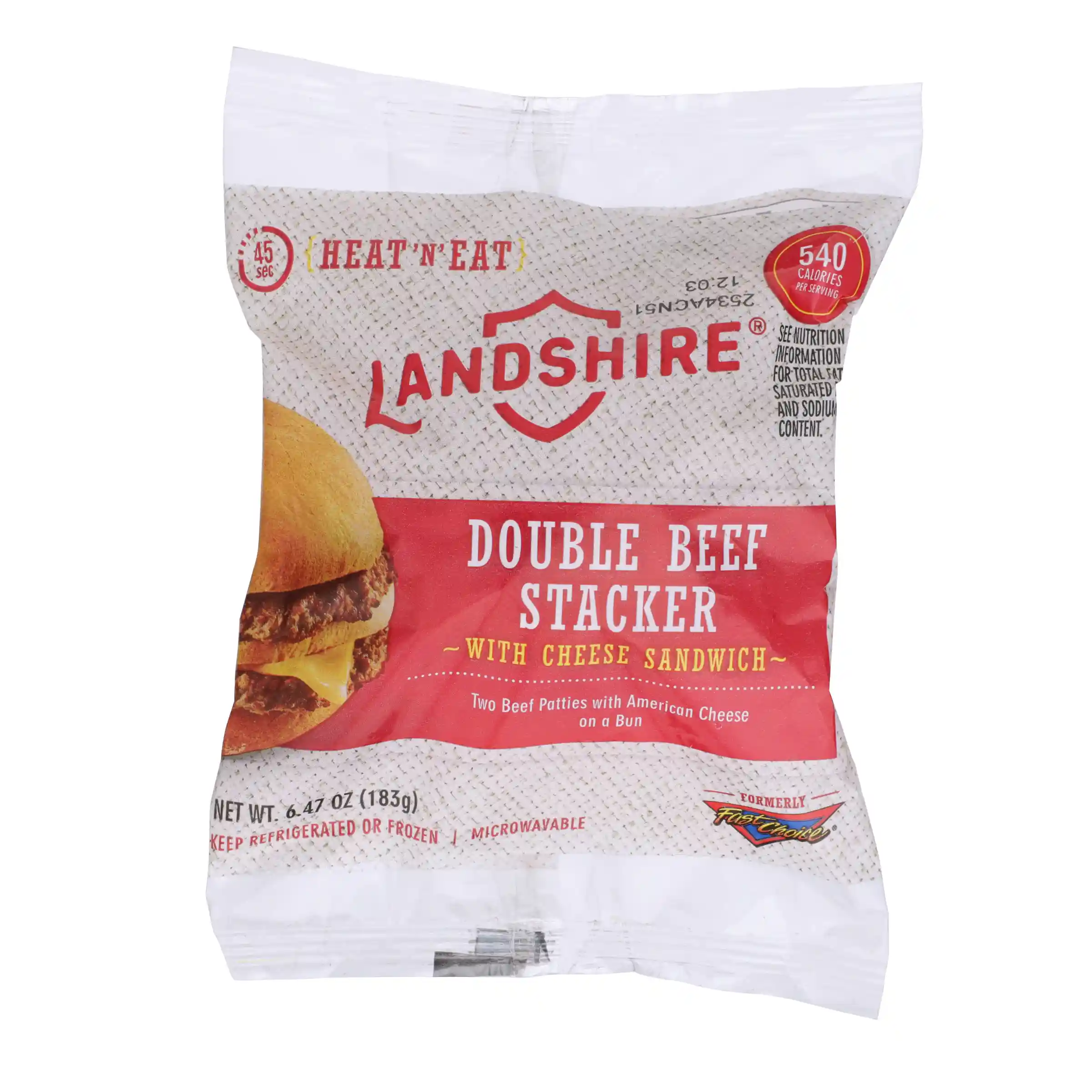 Fast Choice® Double Beef Stacker with Cheese_image_3
