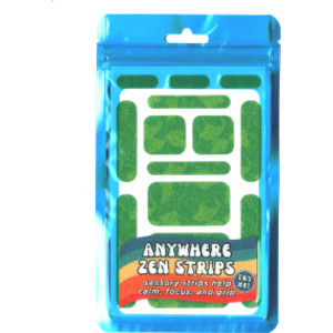 Zen Strips, Anywhere Zen, Sandy Leaves, 13 Per Set, 6 Sets