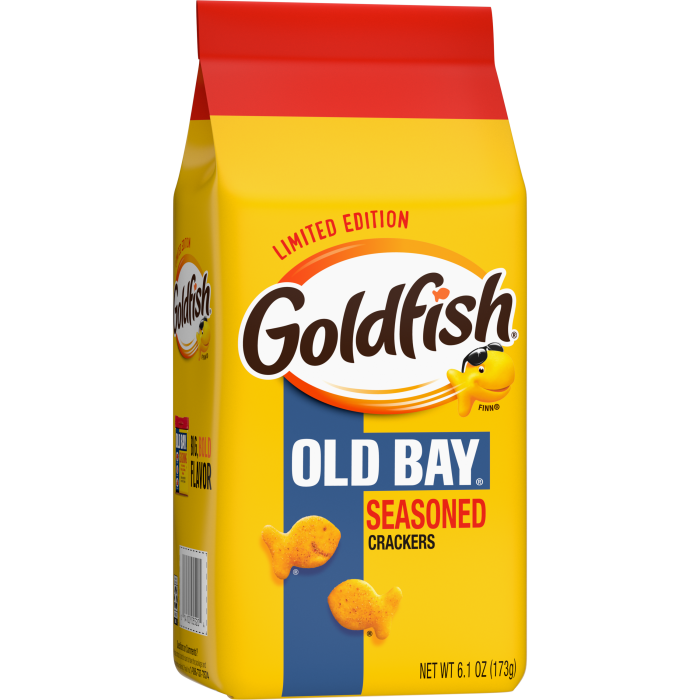 Goldfish® Old Bay Bag, 6.1 oz, bag - Left Angle Image
