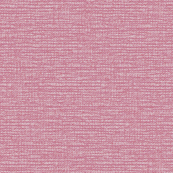 Textured pink woven fabric displaying subtle horizontal fine lines across a square surface, giving a soft, heathered appearance with slight color variation and visible thread grain.