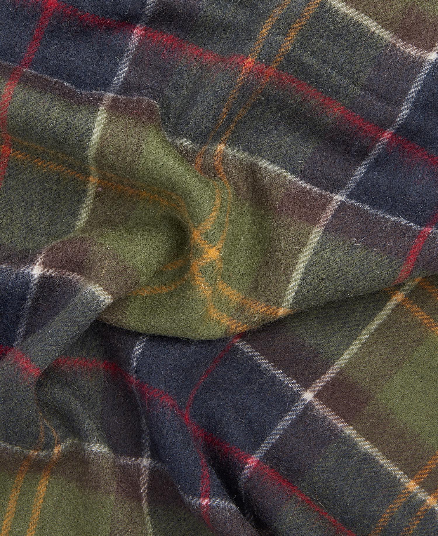 Braden Tartan Wool Scarf image number 2