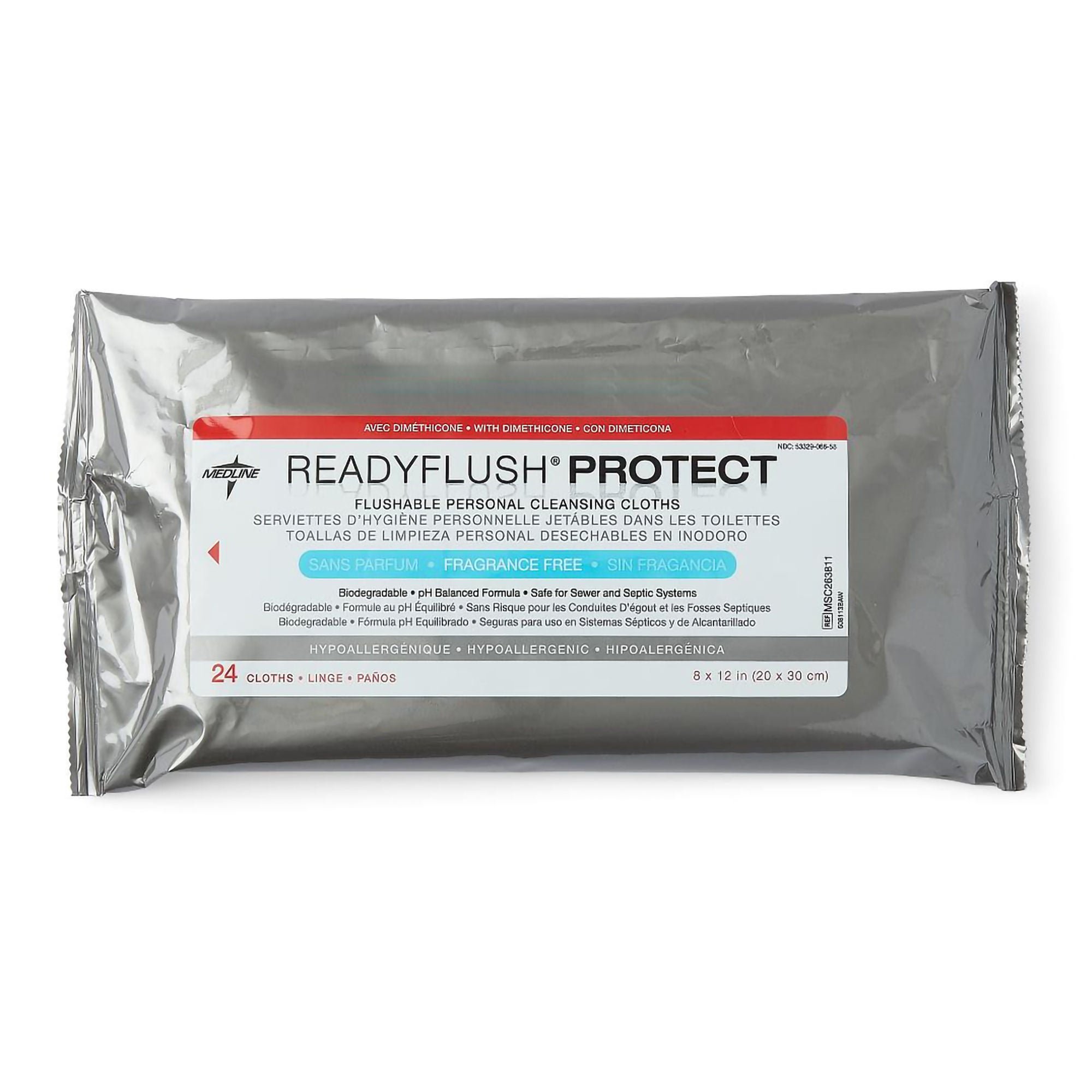 ReadyFlush® Protect Flushable Incontinence Care Wipe