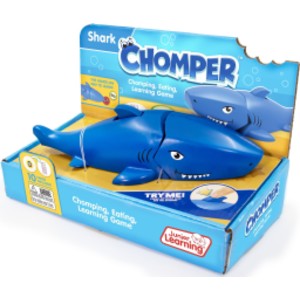 Shark Chomper Learning Game, Blue, 11 Pieces