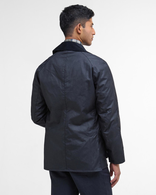 Ashby Waxed Jacket Classic Navy