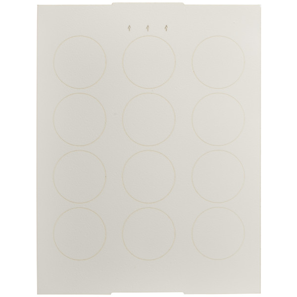 PhotoCake® ColorCanvas™, 2" Circles PhotoCake® Edible Paper