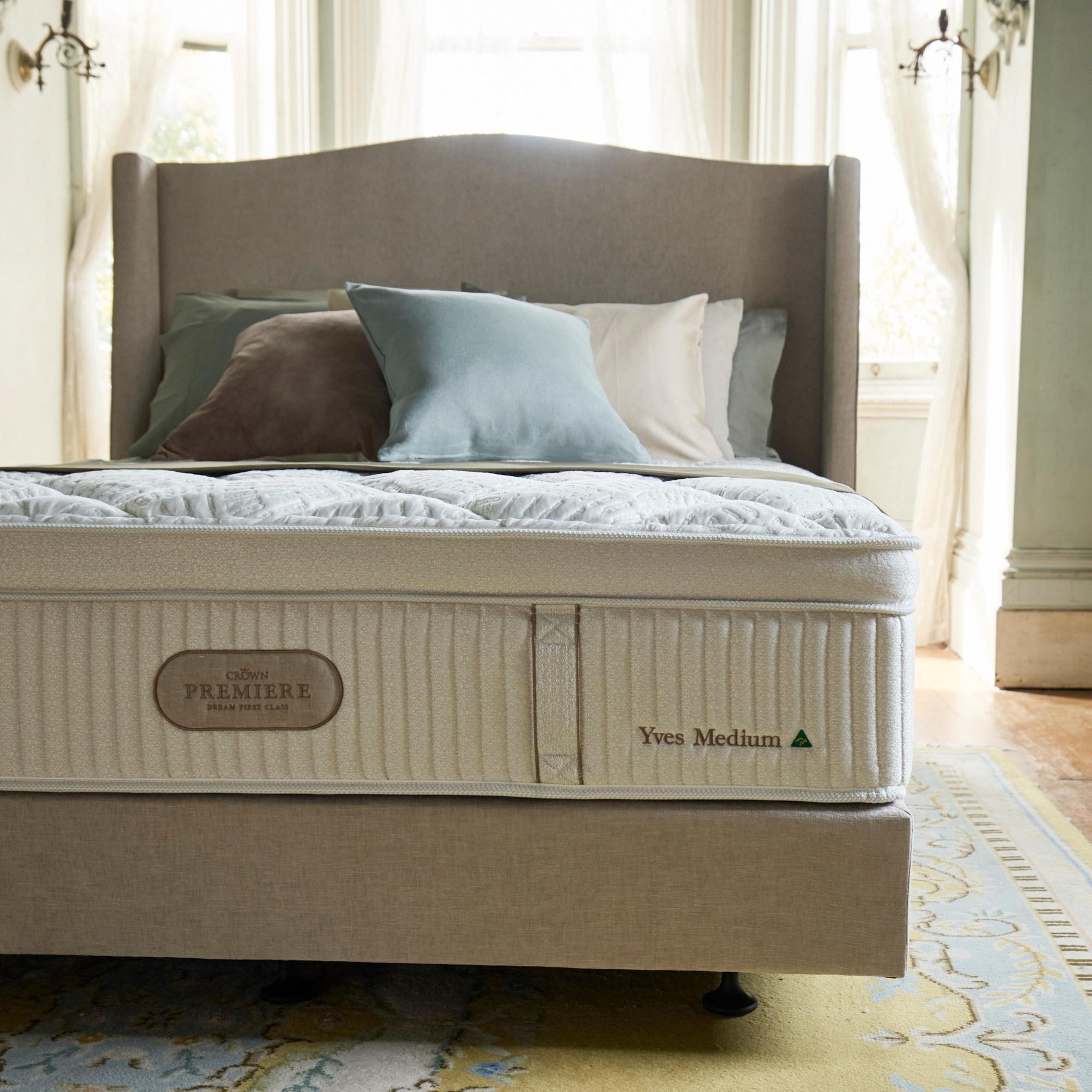 Detail image of the  Crown Posture Bedding Premiere Yves Mattress, Medium from Forty Winks