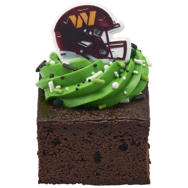 NFL Team Helmet Cupcake Rings