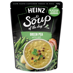  Heinz Soup of the Day™ Green Pea with Ham Soup Pouch 430g 