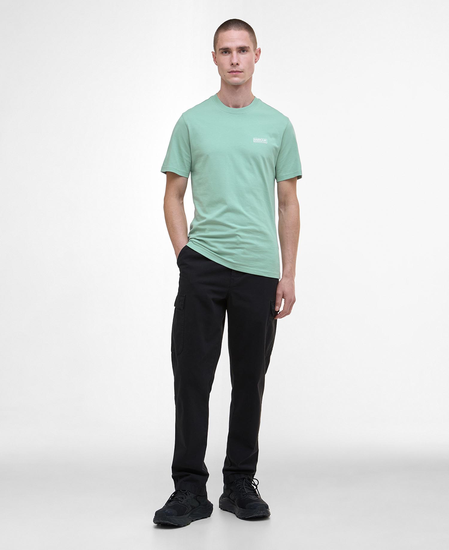 T-shirt con logo piccolo image number 1