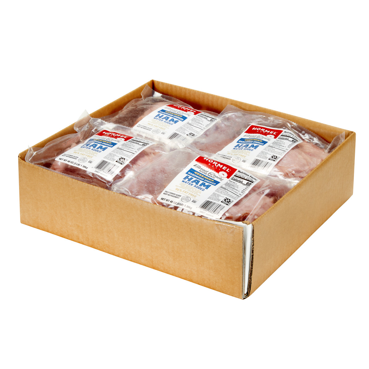 BREAD READY® Ham, Buffet, Hardwood Smoked, Premium, Water Added, Shaved ...