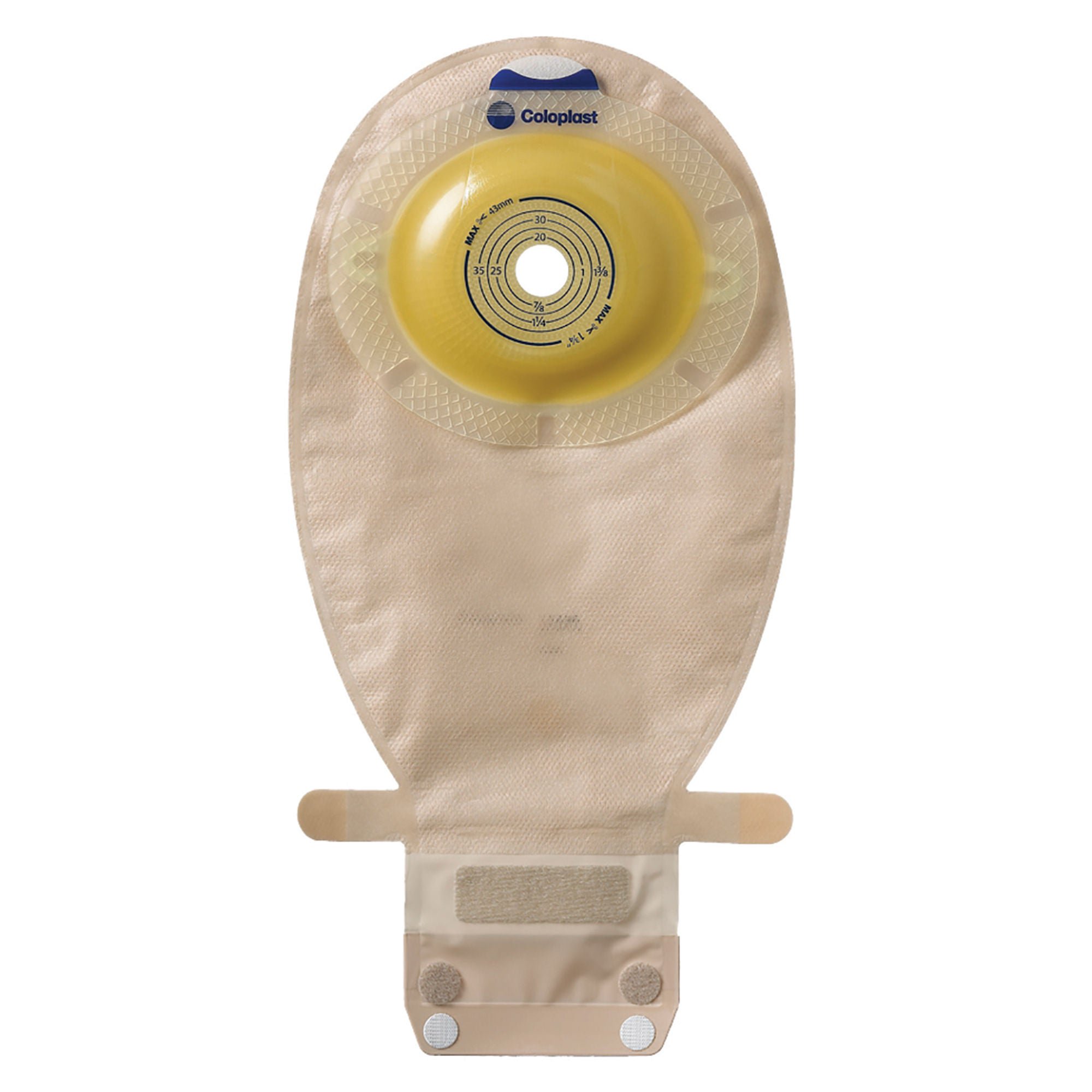 SenSura® Convex Light 1-Piece Transparent Ostomy Pouch, 15 – 43mm Stomas
