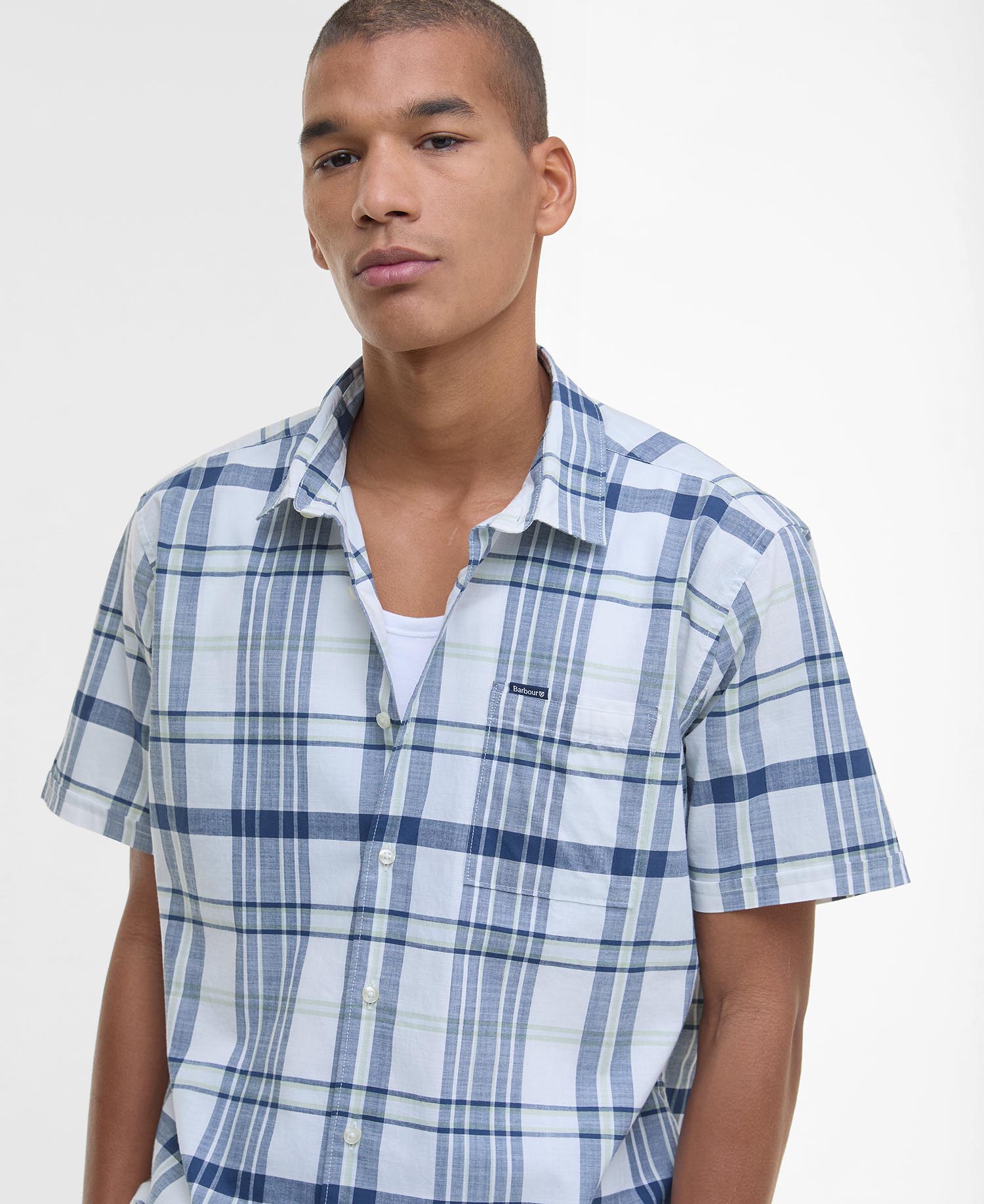 Grassbeach Check Short-Sleeved Shirt image number 3