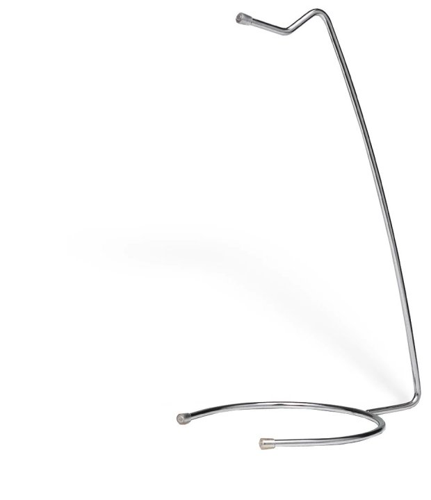 Porta pinchos de acero inoxidable de 46 centímetros