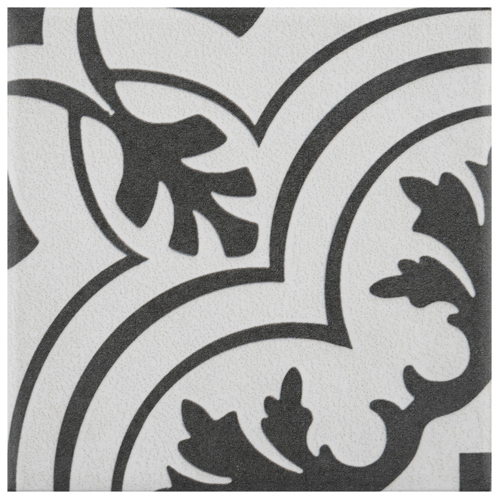 Twenties Mini Vintage 3-7/8 in. x 3-7/8 in. Ceramic Floor and Wall Tile