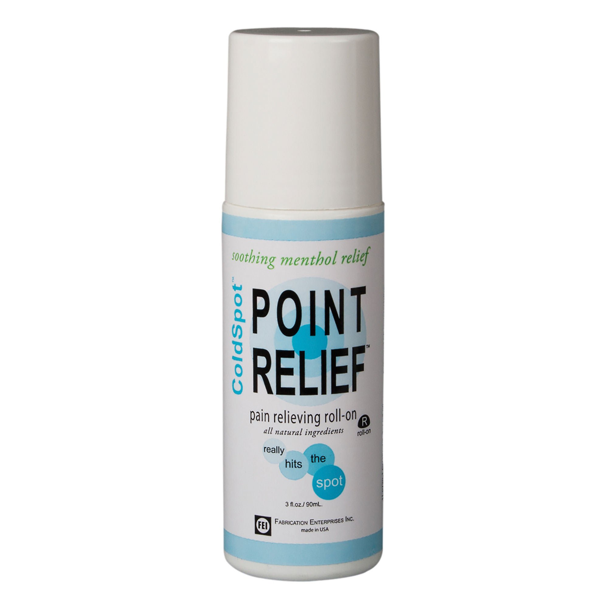 Point Relief™ ColdSpot™ Topical Pain Relief, 3-ounce roll-on bottle