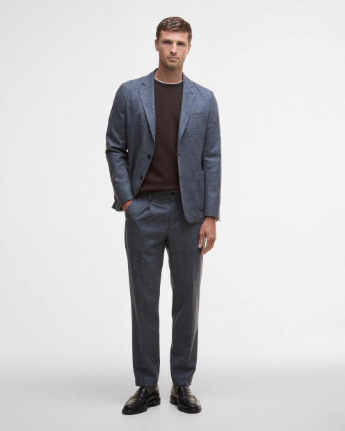 Pantaloni a quadri Kensington Navy