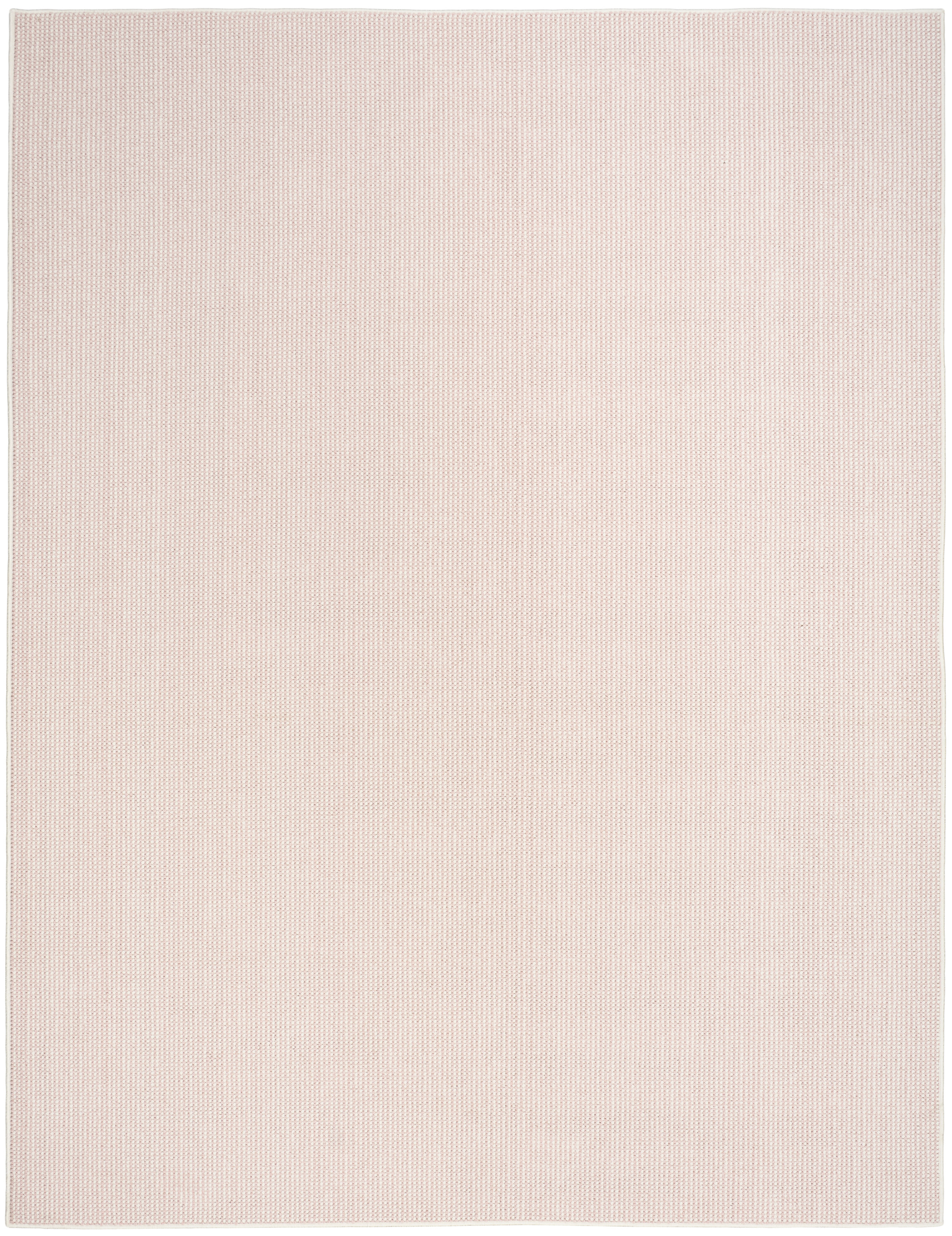 Nourison Natural Texture 5'3" x 7' Ivory Rose Farmhouse Indoor Rug