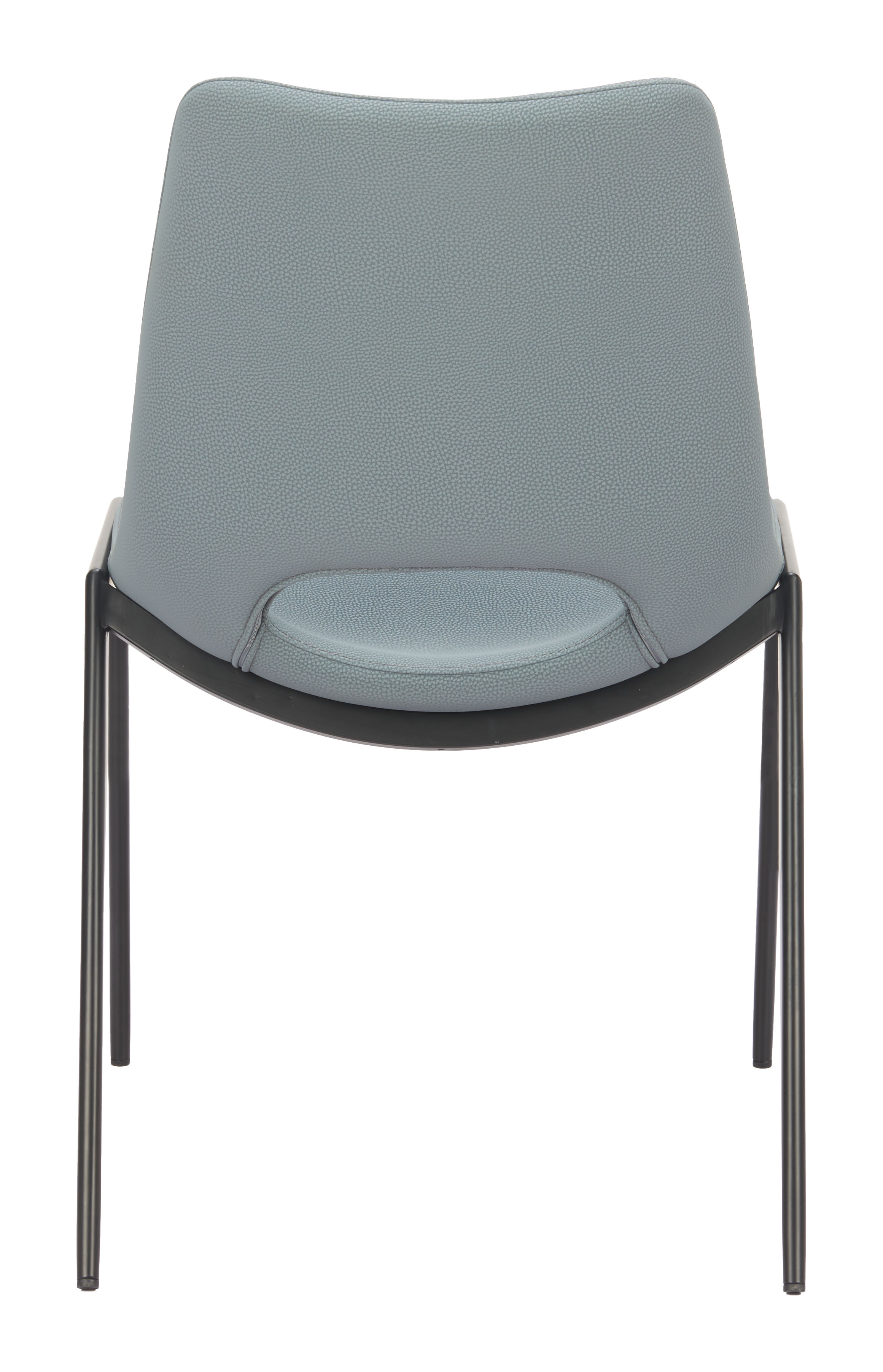 Desi Armless Dining Chair (Set of 2) Azure Gray product image